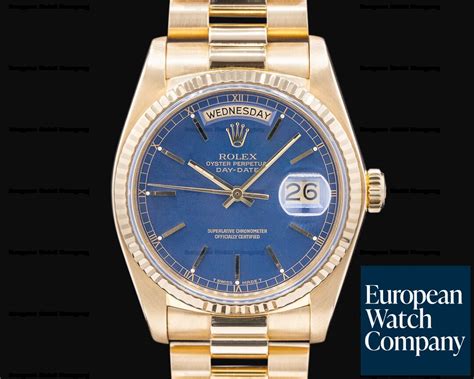 rolex 18038 blue dial|Mehr.